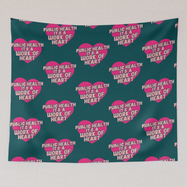 Item preview, Public Health it_s a Work of Heart Health Worker   designed and sold by LoteriaMary.