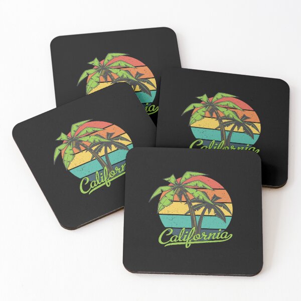 Item preview, CALIFORNIA PALM TREES WITH SUNSET designed and sold by sobriowslen.