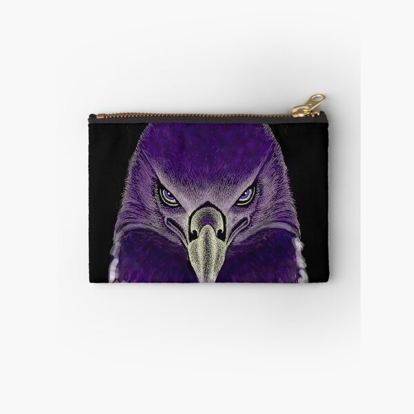 Item preview, AWESOME INTENSE EAGLE PORTRAIT purple designed and sold by THE AMERICAN TEEVANGELIST.