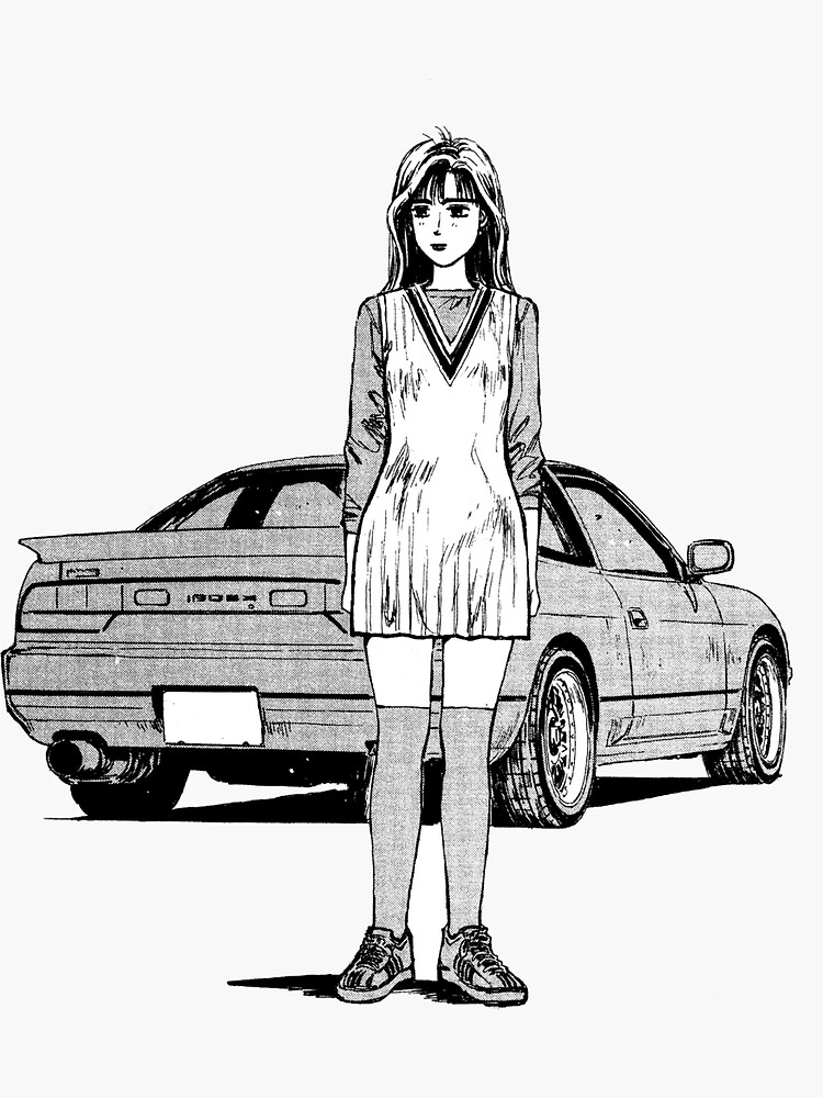 INITIAL-D - Anime And Manga - Sticker