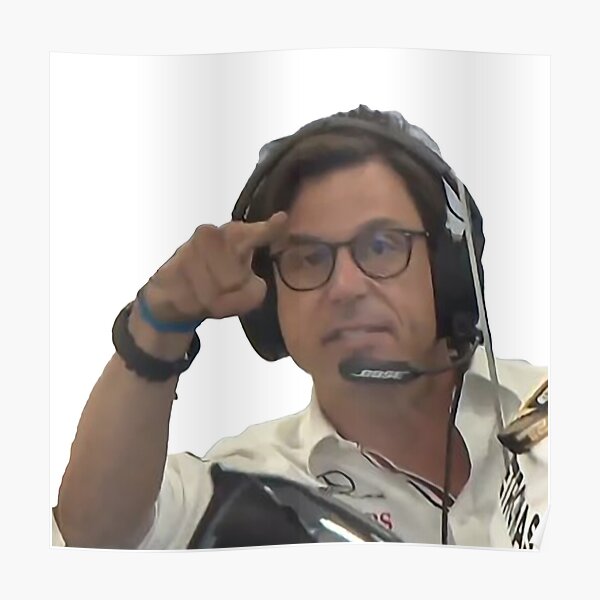 Toto Wolff Angry Posters For Sale Redbubble