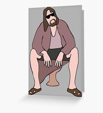 The Big Lebowski Greeting Card