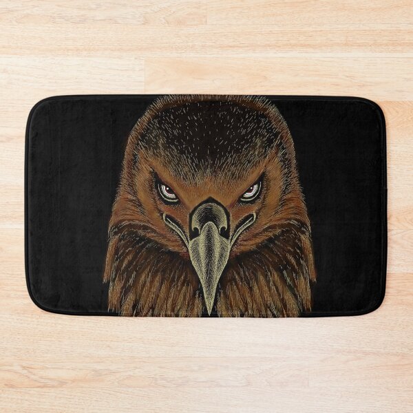 Item preview, AWESOME INTENSE EAGLE PORTRAIT natural designed and sold by THE AMERICAN TEEVANGELIST.