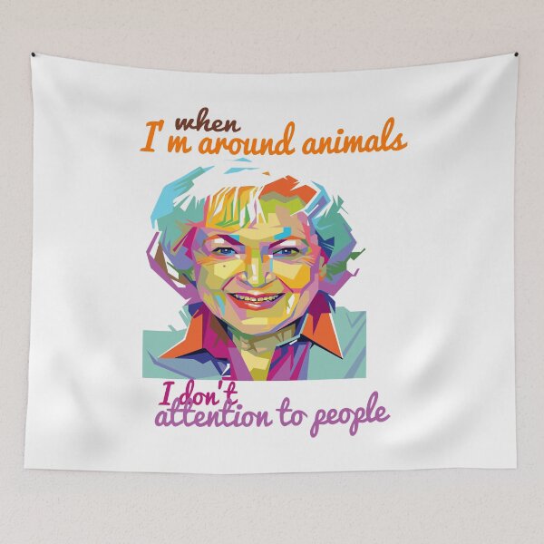 Item preview, Vintage Photograp When I'm around animals I don't pay attention  designed and sold by Jacqueline1888.