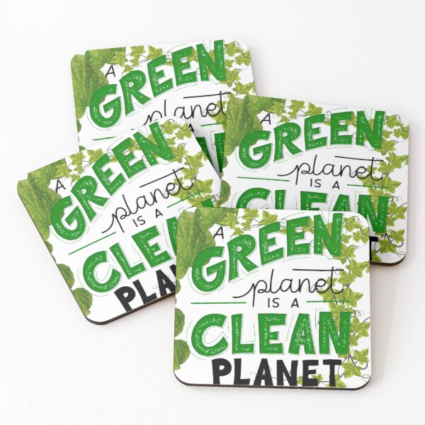 Item preview, Modern nature theme Green Simple Design clean planet T shirts designed and sold by SAFALK.