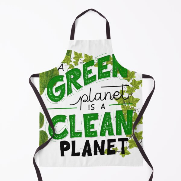 Item preview, Modern nature theme Green Simple Design clean planet T shirts designed and sold by SAFALK.