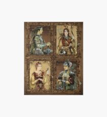 King of Narnia - Peter,Susan,Lucy,Edmund Art Board