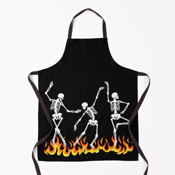 Item preview, Flame Dancer.. Halloween Skeletons dancing in flames designed and sold by ditzy-designs.