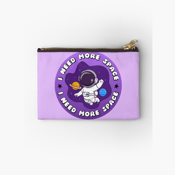 Item preview, I NEED MORE SPACE Astronaut Purple designed and sold by everything4eva.