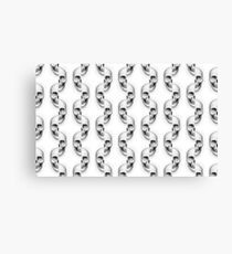 Anatopattern - Skull Canvas Print