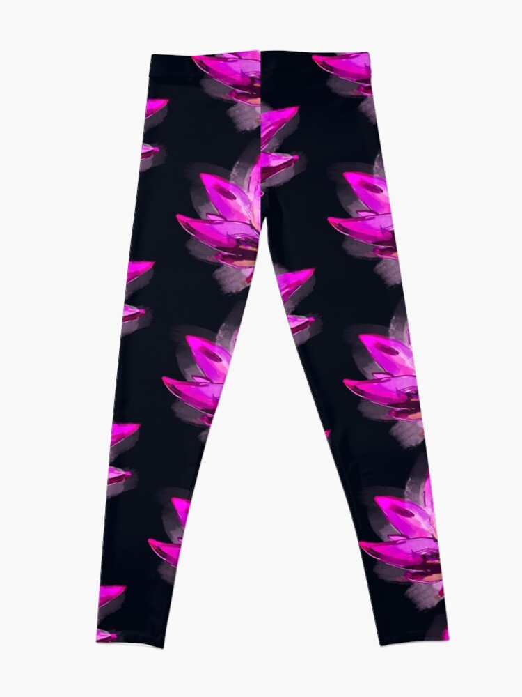 Lotus Flower Leggings for Sale