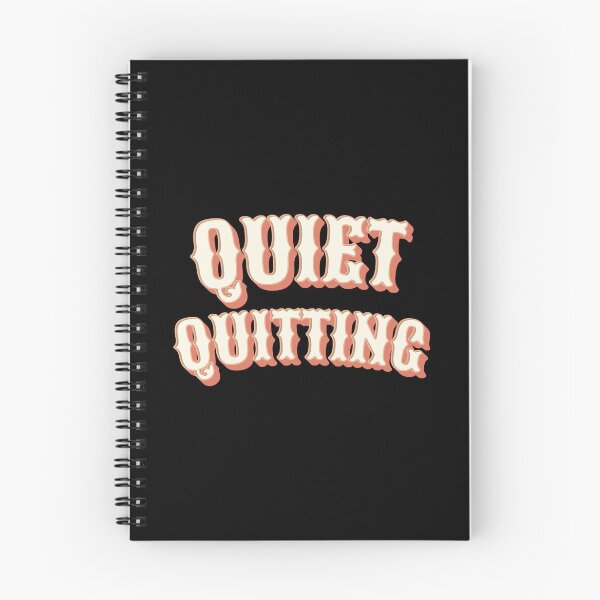 Item preview, Quiet Quitting designed and sold by Denti Kanys ⭐⭐⭐⭐⭐.