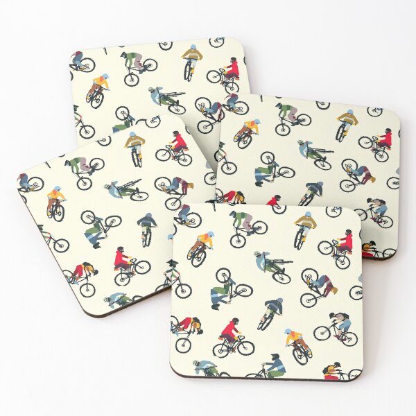 Item preview, Mountain Bikers Pattern designed and sold by KeeleyEdwards47.