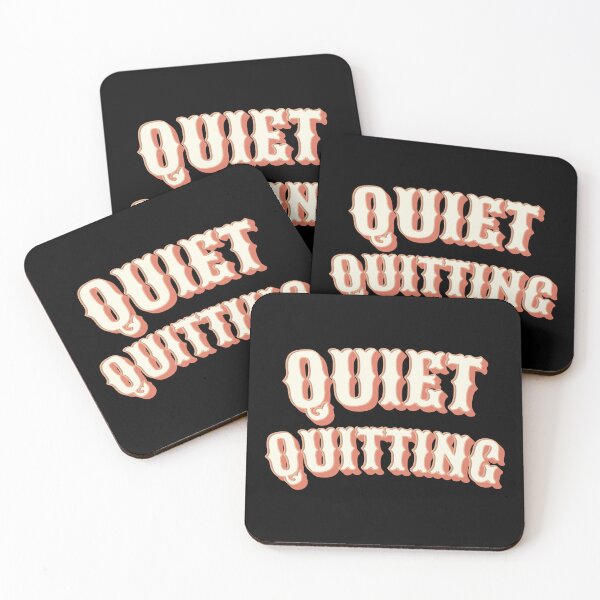 Item preview, Quiet Quitting designed and sold by Denti Kanys ⭐⭐⭐⭐⭐.