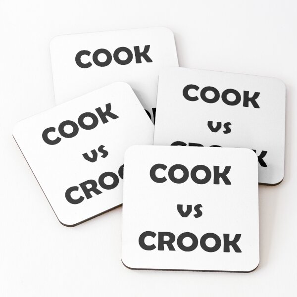 Item preview, COOK VS CROOK designed and sold by DomGDesign.