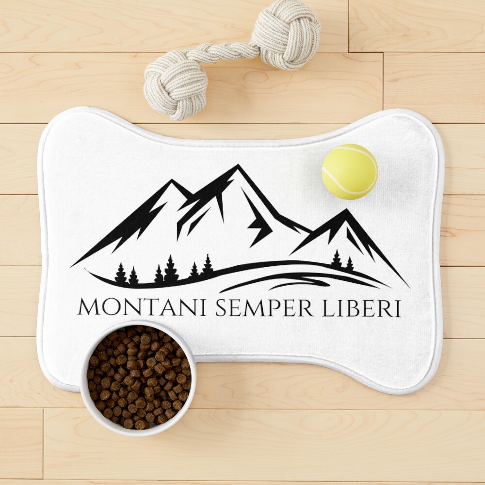 Montani Semper Liberi 8 Inch Embroidery Hoop West Virginia Slogan Mountains  