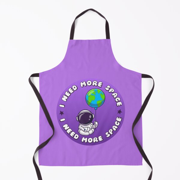 Item preview, I NEED MORE SPACE Astronaut Earth Balloon designed and sold by everything4eva.