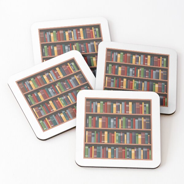 Item preview, Multicolor Book Shelf Pattern designed and sold by KeeleyEdwards47.