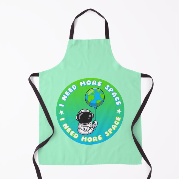 Item preview, I NEED MORE SPACE Astronaut Earth Balloon designed and sold by everything4eva.