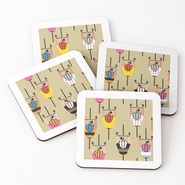 Item preview, Multicolor Cyclists Pattern  designed and sold by KeeleyEdwards47.