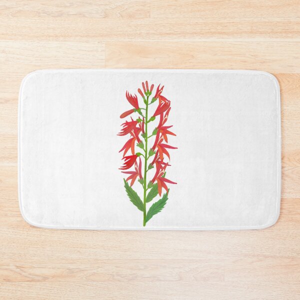 Item preview, Cardinal flower (Lobelia cardinalis) designed and sold by PAPERPLAN.