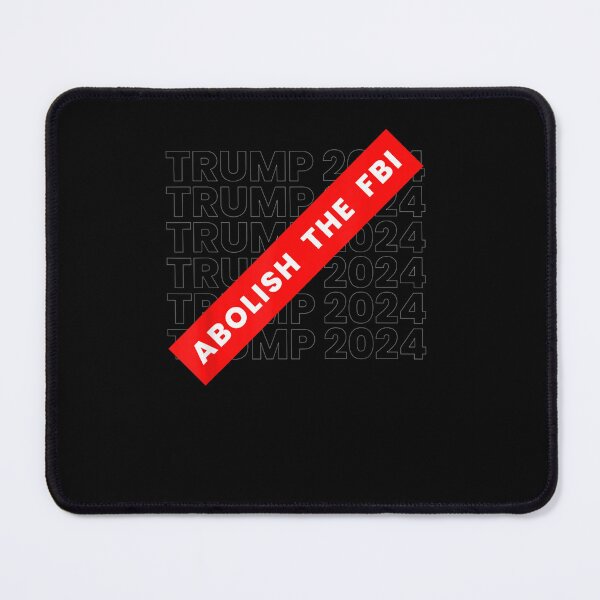 Item preview, Mens Abolish The FBI President Political Warrant Trump Raid 2024 designed and sold by RonniePotter78.