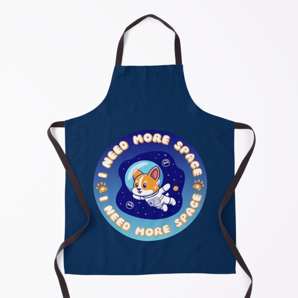 Item preview, I NEED MORE SPACE Astronaut Puppy designed and sold by everything4eva.