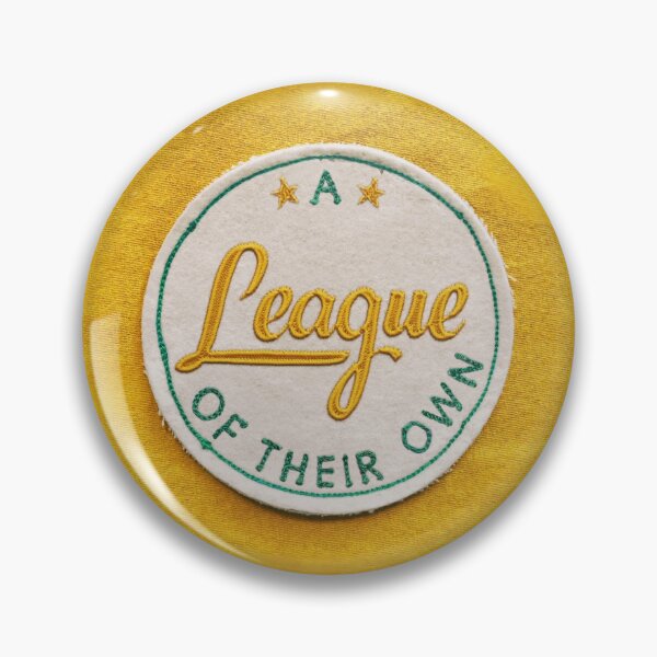 Item preview, A League Of Their Own patch (yellow) designed and sold by RainbowCraft.
