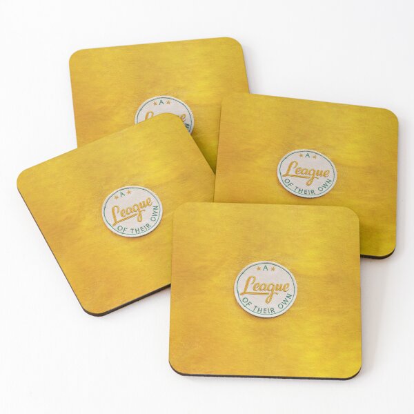 Item preview, A League Of Their Own patch (yellow) designed and sold by RainbowCraft.