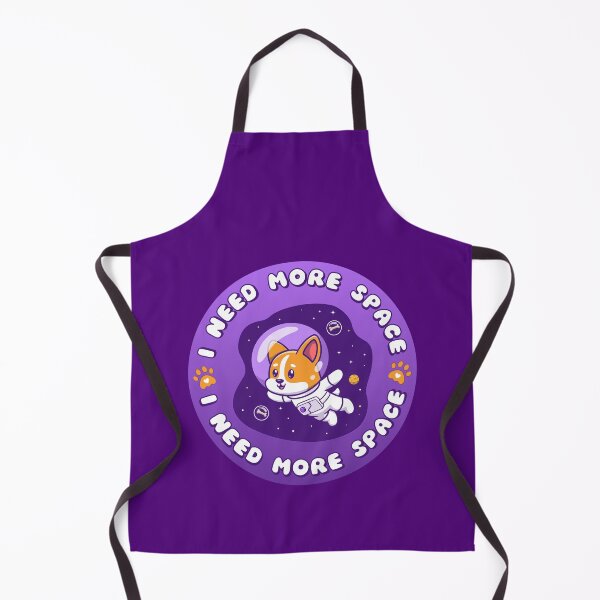 Item preview, I NEED MORE SPACE Astronaut Puppy Purple designed and sold by everything4eva.