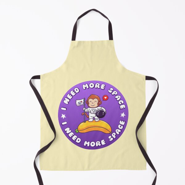 Item preview, I NEED MORE SPACE Astronaut Monkey designed and sold by everything4eva.