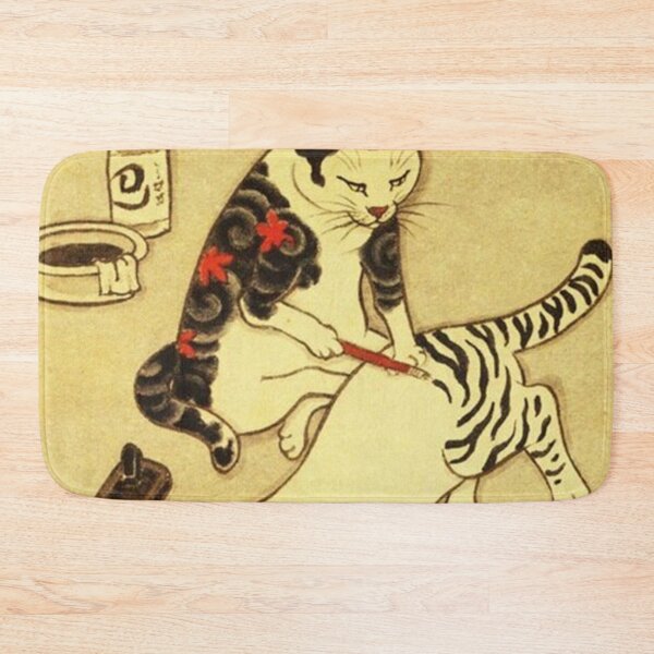 Item preview, Cat Tattoo cat designed and sold by abriyasteigman.