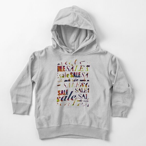 Colourful text Toddler Pullover Hoodie