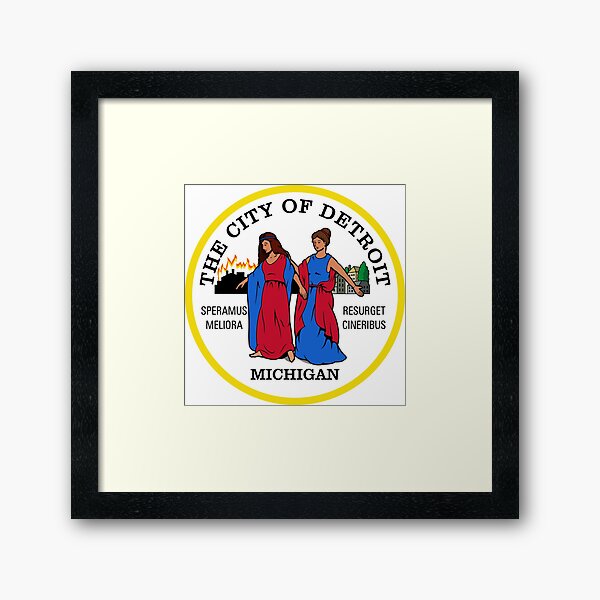 Detroit Old English D Art Print for Sale by fueqy