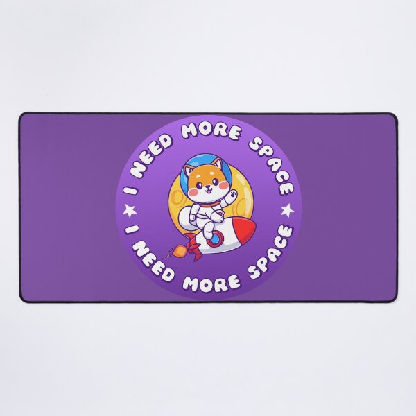 Item preview, I NEED MORE SPACE Astronaut Puppy designed and sold by everything4eva.