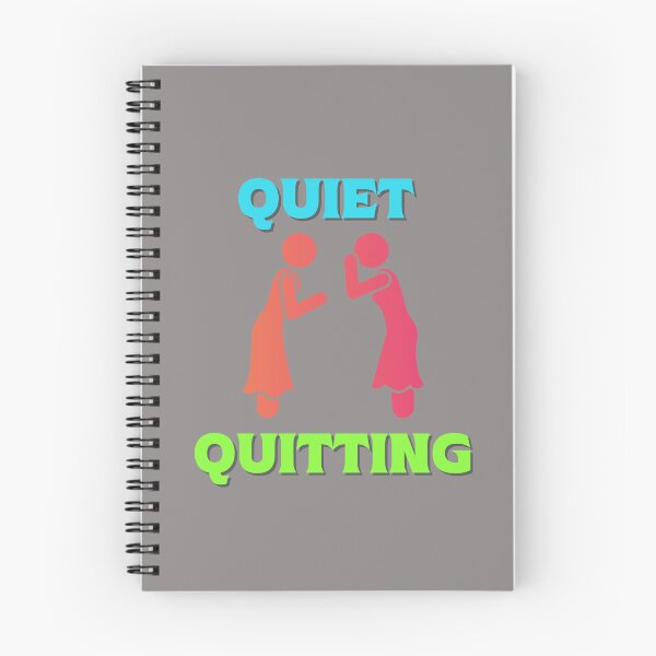 Item preview, Quiet Quitting, don't make a sound designed and sold by pookamon14.