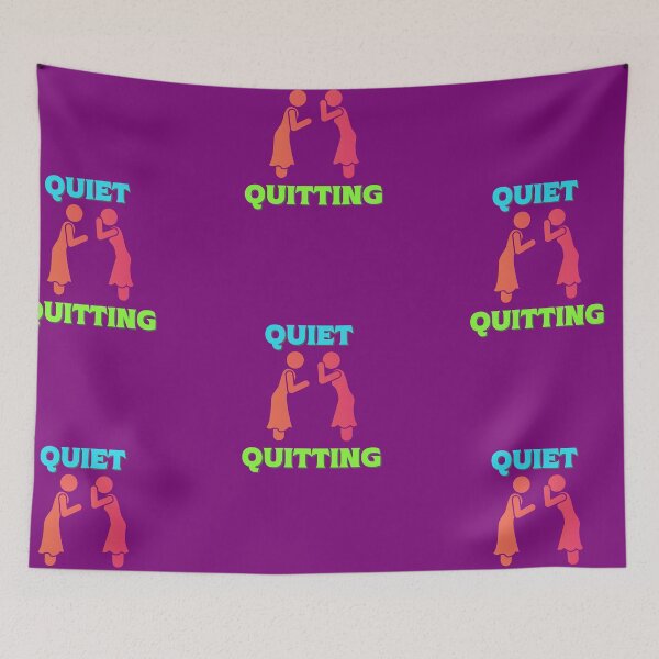 Item preview, Quiet Quitting, don't make a sound designed and sold by pookamon14.