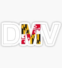 DMV- D.C., Maryland and Virginia Sticker