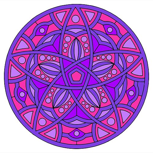 Circle Mandalas 20 (Style:5)