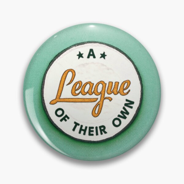 Item preview, A League Of Their Own patch (turquoise) designed and sold by RainbowCraft.