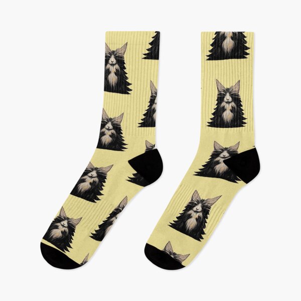 Item preview, Maine Coon cat design designed and sold by ThePurpleMelon.