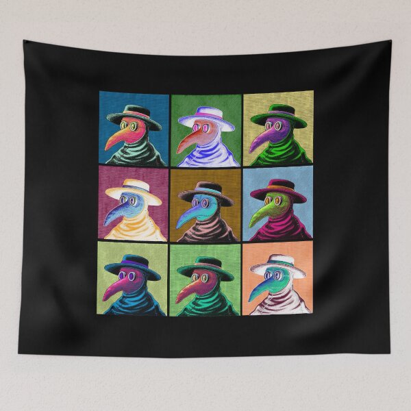 Item preview, Pop Art Plague Doctor Classic  designed and sold by brazaoofosuae.
