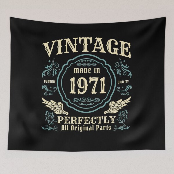 Item preview, 51 Years Old Awesome Since 1971 It's My 51st Birthday designed and sold by CoolCreative.