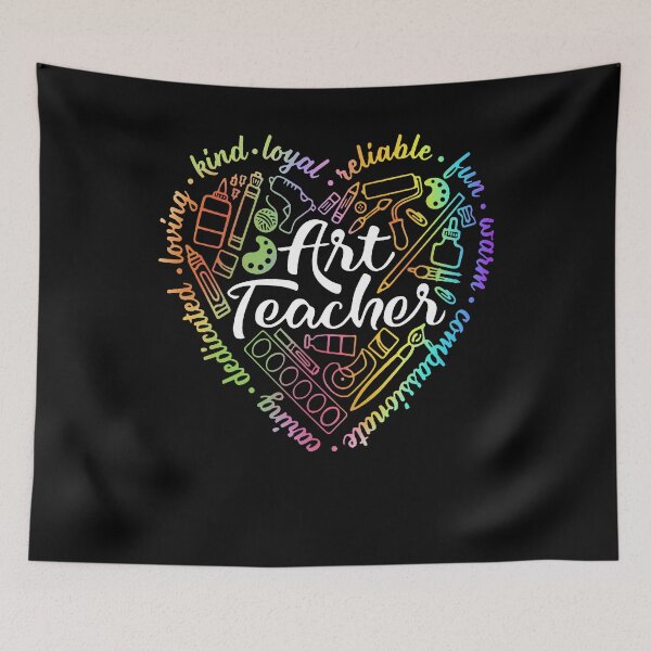 Item preview, Art Teacher education funny teaching artist cute colorful designed and sold by elizabethdawnn.