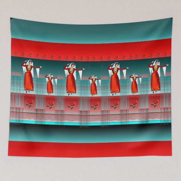 Item preview, Armenian Dancer With Flower designed and sold by doniainart.