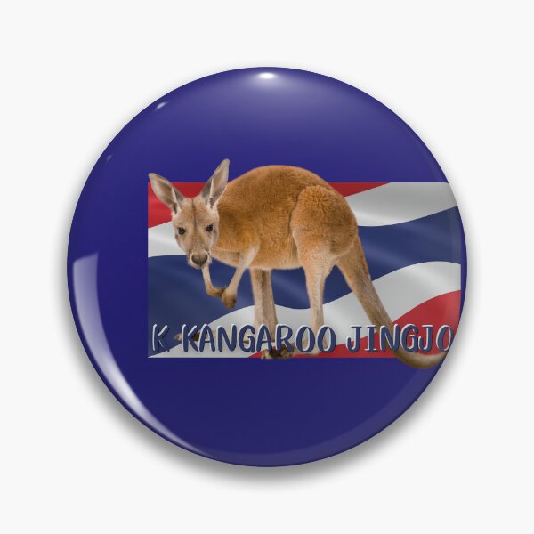 Item preview, K Kangaroo Jingjo, english alphabet to thai translation  designed and sold by pookamon14.