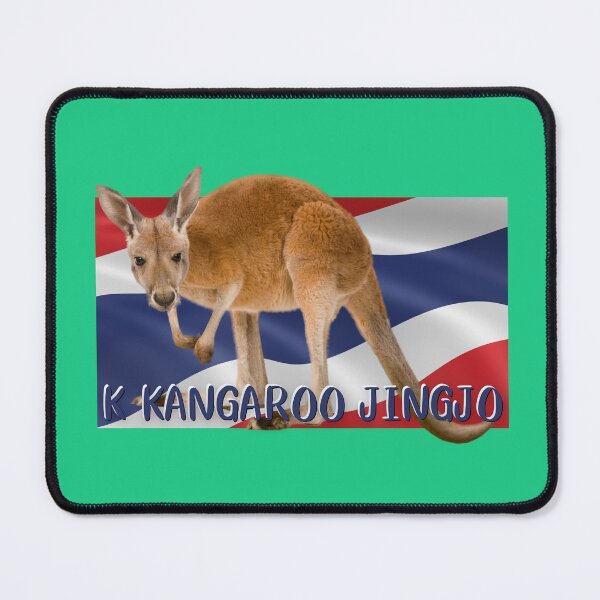 Item preview, K Kangaroo Jingjo, english alphabet to thai translation  designed and sold by pookamon14.