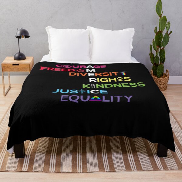 Item preview, courage freedom diversity rights kindness justice equality funny retro vintage happy quotes designed and sold by elizabethdawnn.
