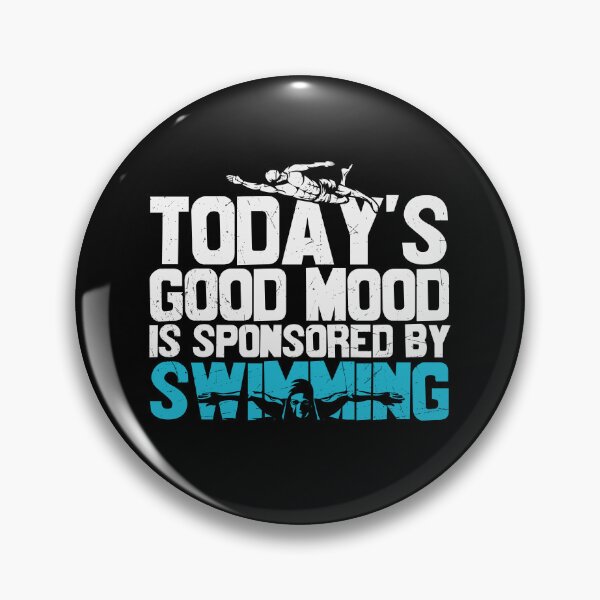 Item preview, Today's Good Mood is Sponsored by Swimming designed and sold by Lonesome-Fox.