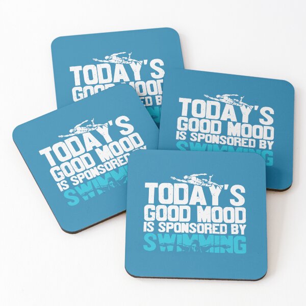Item preview, Today's Good Mood is Sponsored by Swimming designed and sold by Lonesome-Fox.